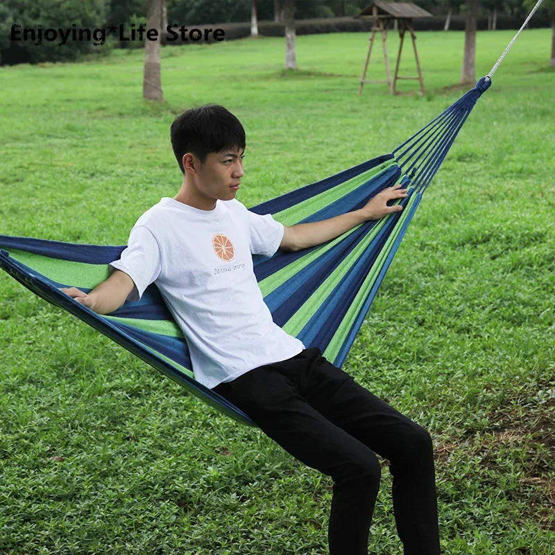 

Outdoor Leisure Canvas Hammocks Ultralight Camping Hammock with Backpack