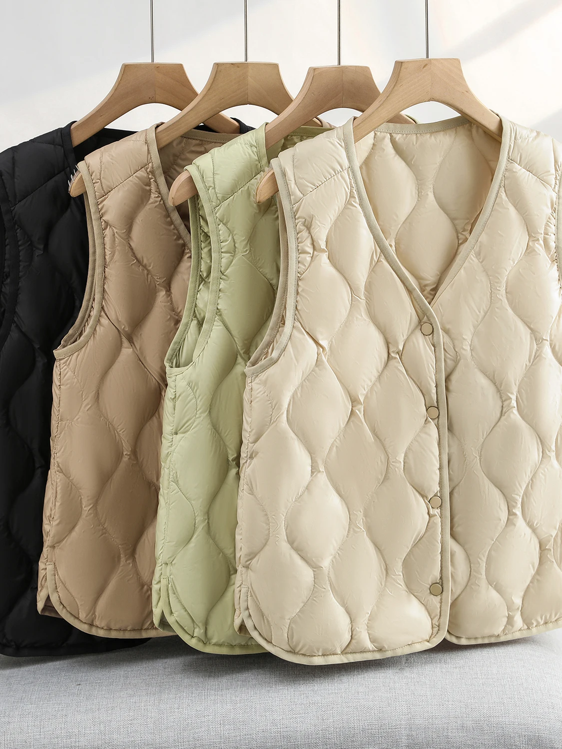 

Легкий терможилет, топ, женская модная тонкая теплая верхняя одежда, внутренняя одежда, цветной длинный зимний сезон