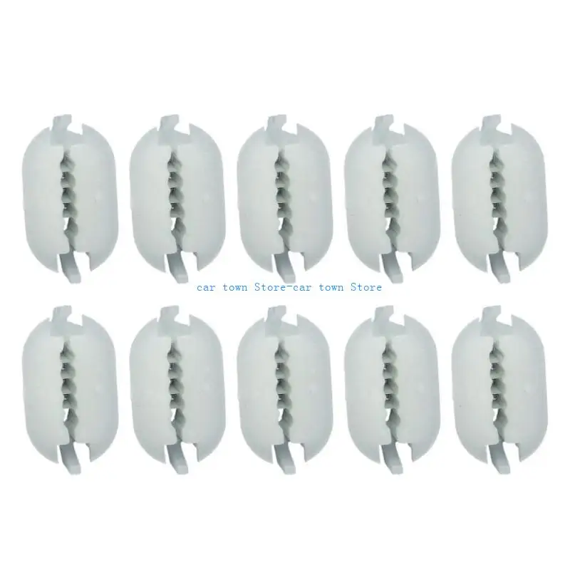 

RXJE 10Pcs Tailgate Rear Trunk Pad Clip Universal Car Fasteners 7703081233 Auto Accessory Replacement Fastener Retainers
