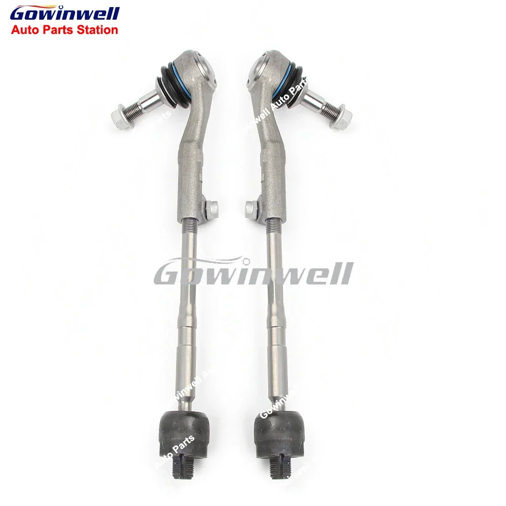 

2pcs Front Steering Tie Rod Head Assembly Kits For BMW 1 3 Series E90 E91 E92 E93 E81 E82 E87 E88 X1 E84 32216762243 32216762244