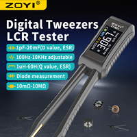 ZOYI ZT-MD1 Digital Smart Tweezer LCR SMD ESR Tester Capacitance Inductance Continuity Diode Resistance Measurement Tools