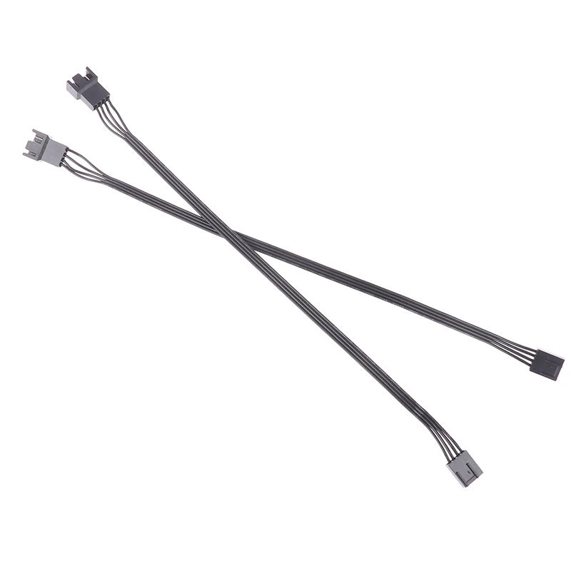 5PCS 4Pin PWM CPU Fan Extension Cord, 24AWG Power Wire Connector Computer Replacement Parts