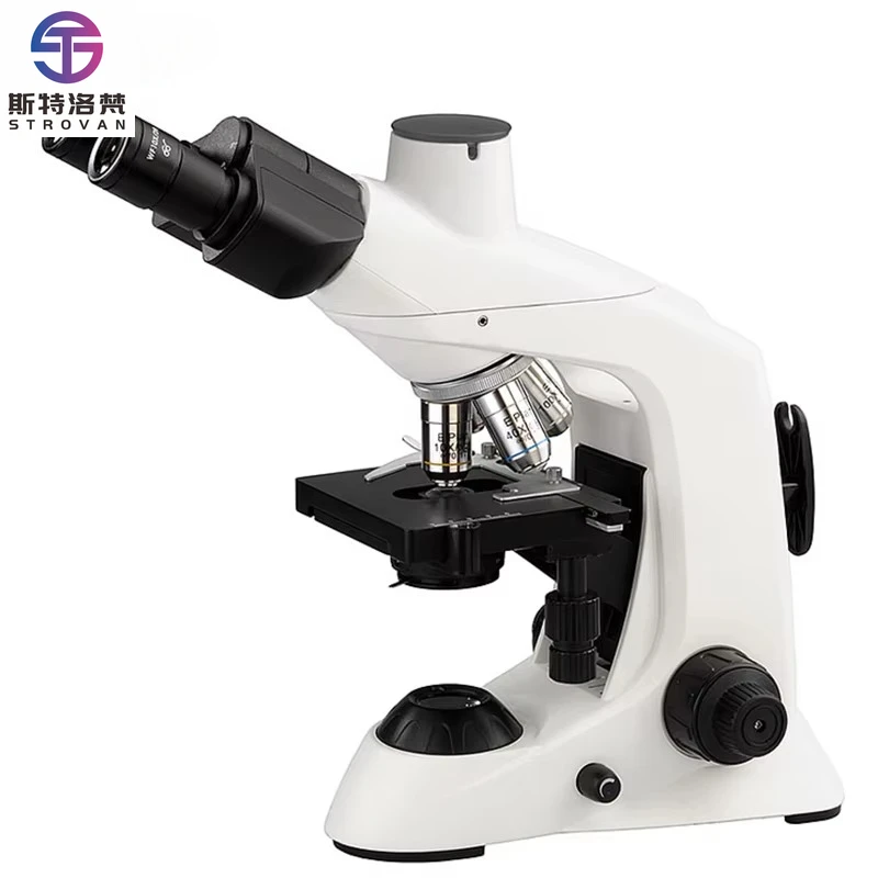 Laboratory Microscope Infinity  Biological Trinocular with LED Light Source