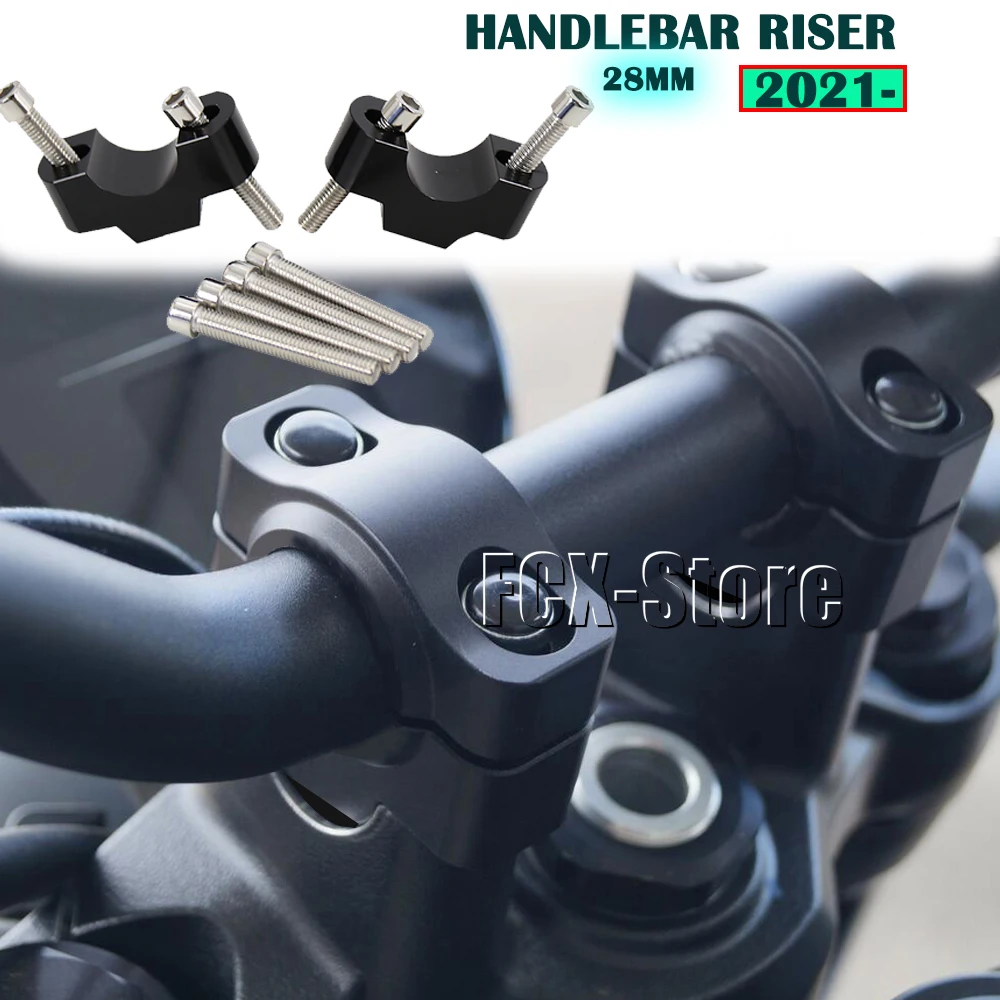 

For Trident 660 Handlebar Riser 28MM Drag Handle Bar Clamp Extend Adapter 2021 NEW Motorcycle