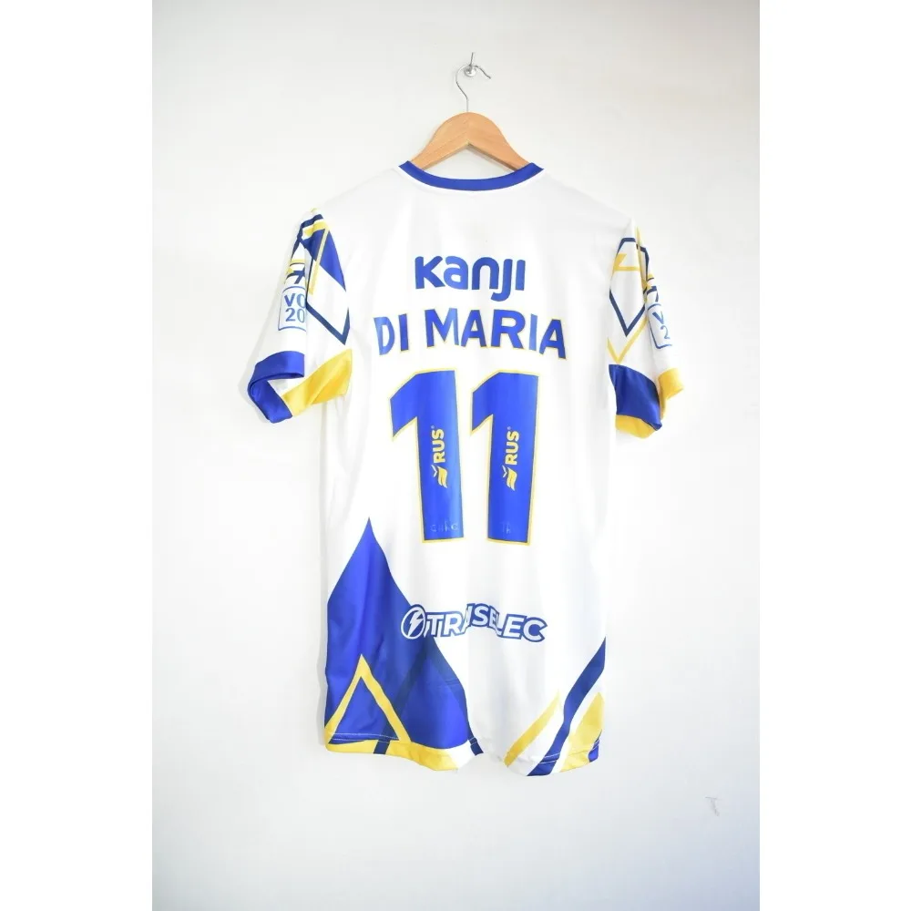 Rosario Central 25-26 Home and Away قمصان كرة القدم تي شيرت ثلاثي الأبعاد مطبوعة بأكمام قصيرة تي شيرت رياضي نفس الكبار والأطفال #1