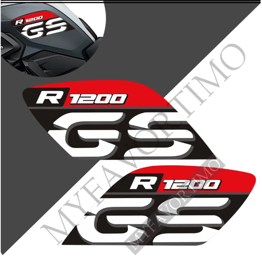 For BMW R1200GS R1200 R 1200 GS LC Rallye Rally Extension Extender Fairing Fender Tank Pad Stickers Decal Adventure Protection