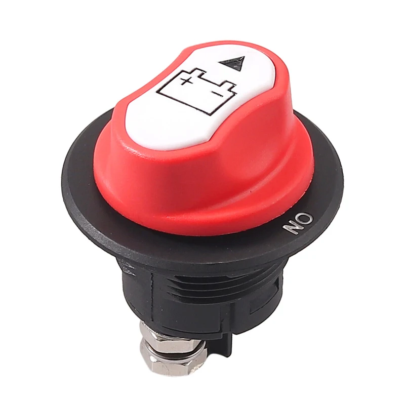 

NEW Battery Isolator Switch Disconnect Power Cut Off Kill for Car Marine Boat RV Truck Camper Travel Trailer ATV UTV 100A