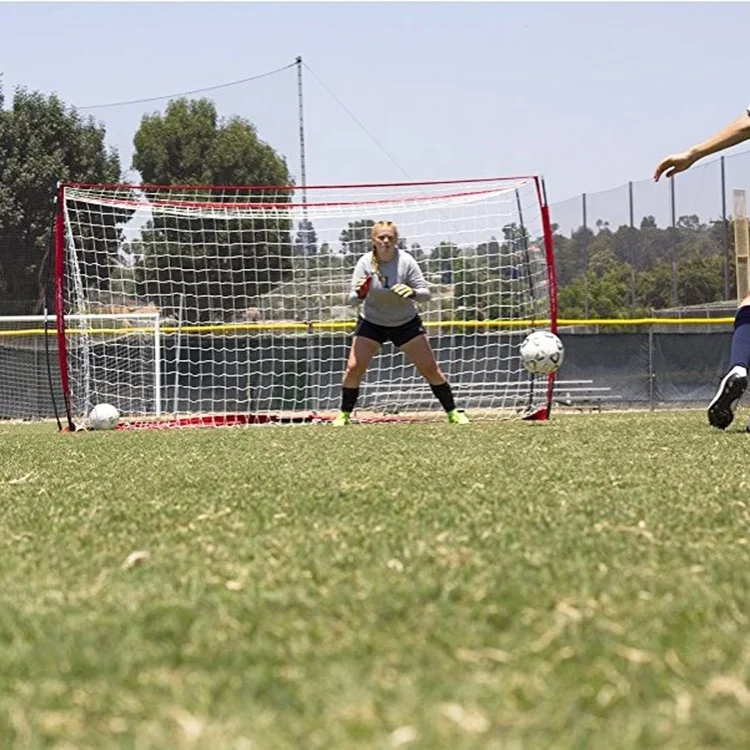 

Высококачественная портативная складная 8-футовая футбольная сетка для ворот, сетка для ворот и футбольная тренировочная сетка, оборудование
