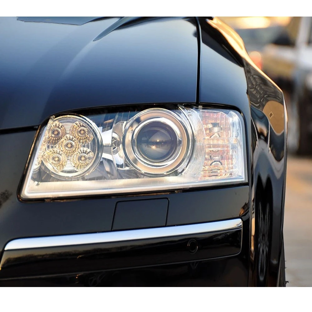 Car Headlight Glass For Audi A8 D3 2004-2010 Clear Lens Cover Replacement Transparent Headlamp Lampshade Car Accessoires