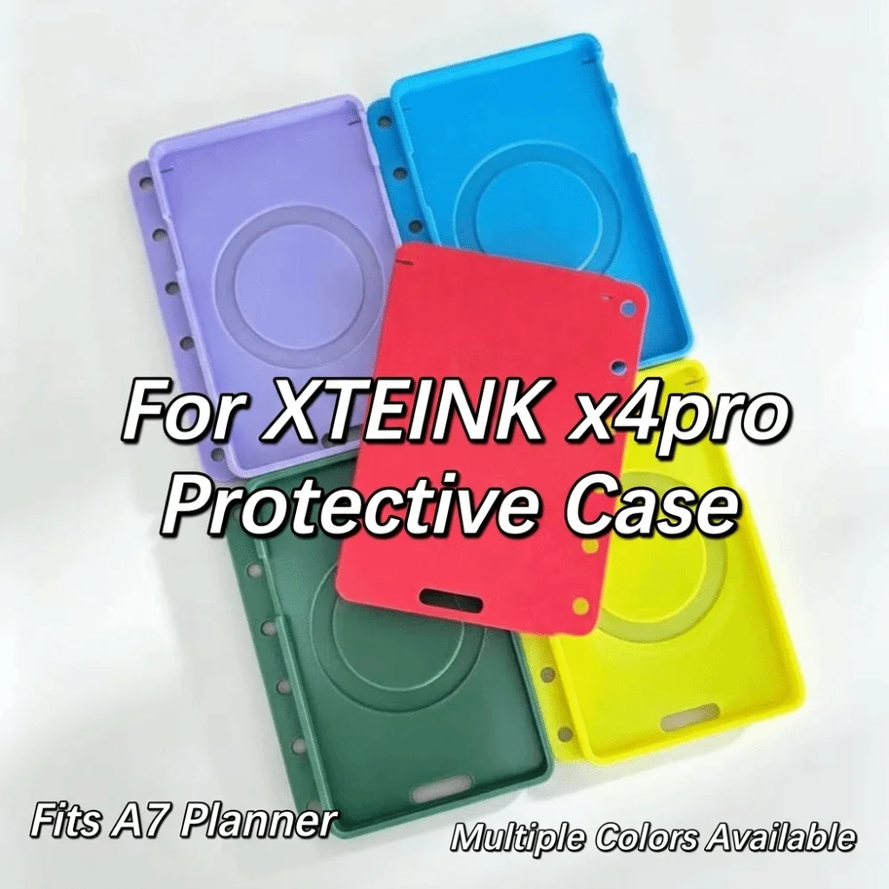 3D Printed Protective Case Anti-Drop Collision Hard Cover Magnetic Shell Case For A7 Handbooks for XTEINK X4 Pro