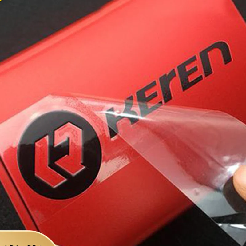 100PCS Custom DTF Transfer Stickers 3D UV Print Personalized DIY Company Logo Crystal Self-adhesive Label On Bottles Packing box