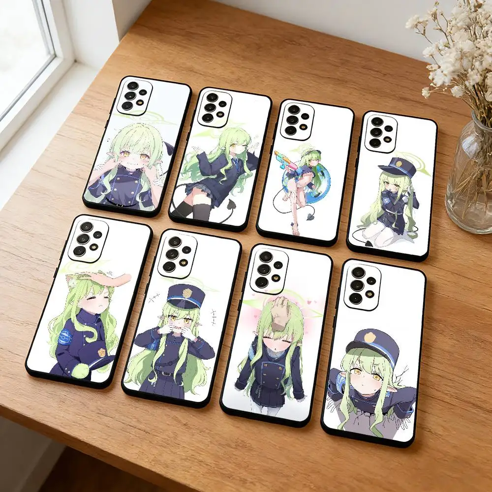 

Cute T-Tachibana H-Hikari Phone Case For Samsung S25,S24,S23,S22,S21,S20,Plus,lite Soft Black Shell