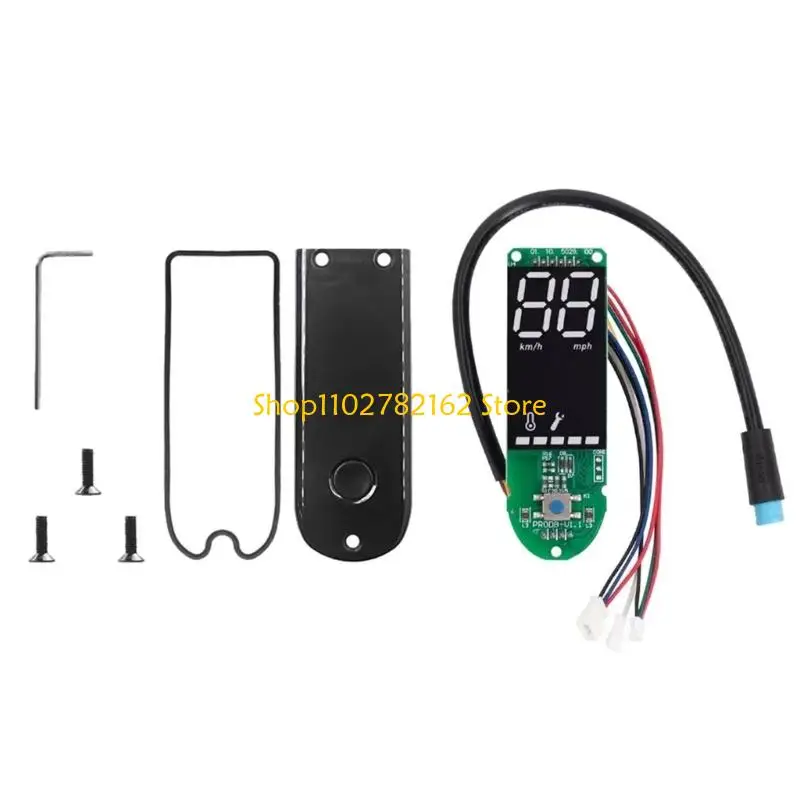 

547B Quick Install Replacement Dashboard & Screen Cover Set High Performances Electric Scooter Dashboard for MAX 30