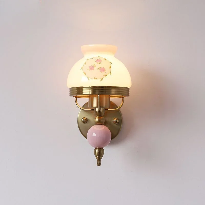 

Средневековый французский романтический настенный светильник для главной спальни, гостиной, Bauhaus, изголовье кровати, скандинавский ретро-лестничный светильник