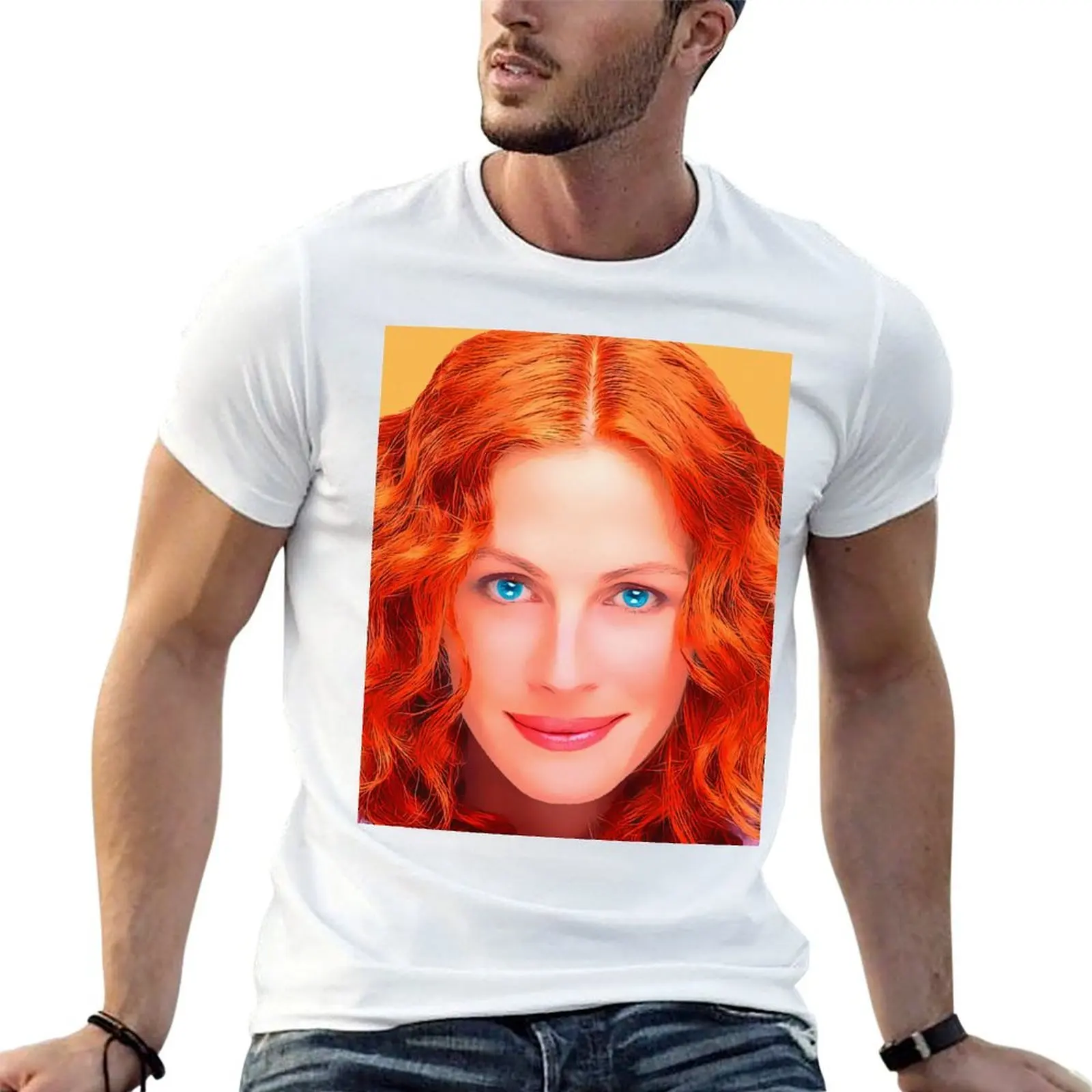 man tees funny t shirts cotton T-Shirt graphic for shirts t mens shirts for t graphic man Roberts Julia