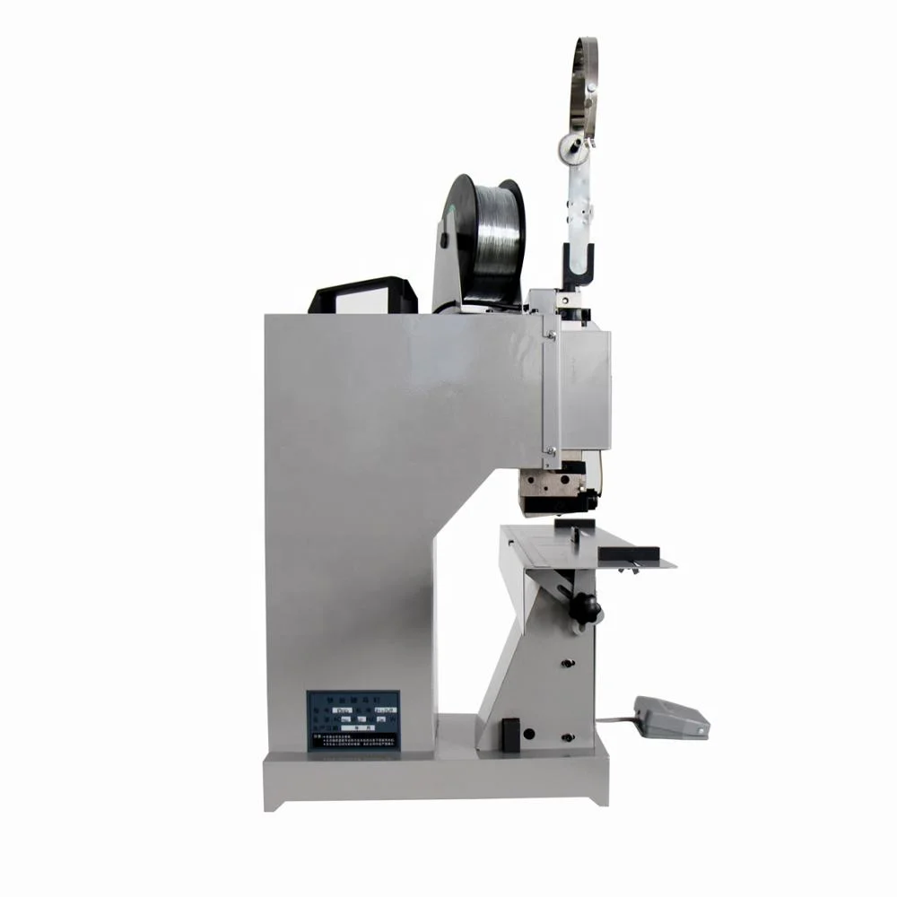 WS-601 سطح المكتب رئيس واحد كتاب سلك السرج خياطة آلة تجليد الكتب #5