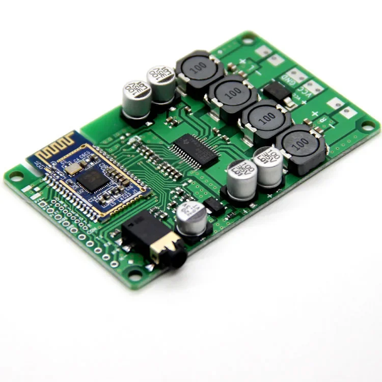 

TWS Two Box Bluetooth 5.0 Power Amplifier Board 2x15W / 10W Support AUX Audio Input Support Serial Port Change Name