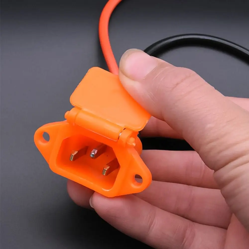 Electric Vehicle Accessories Universal with 12AWG Cable Battery Connector Plug Charging Socket Scooter Bike Parts
