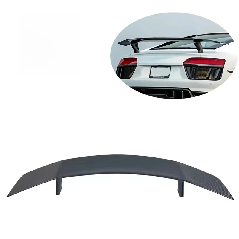

2017+ R8 Rear Spoiler VRS Style Carbon Fiber GT Wing Rear Spoiler For Audi R8