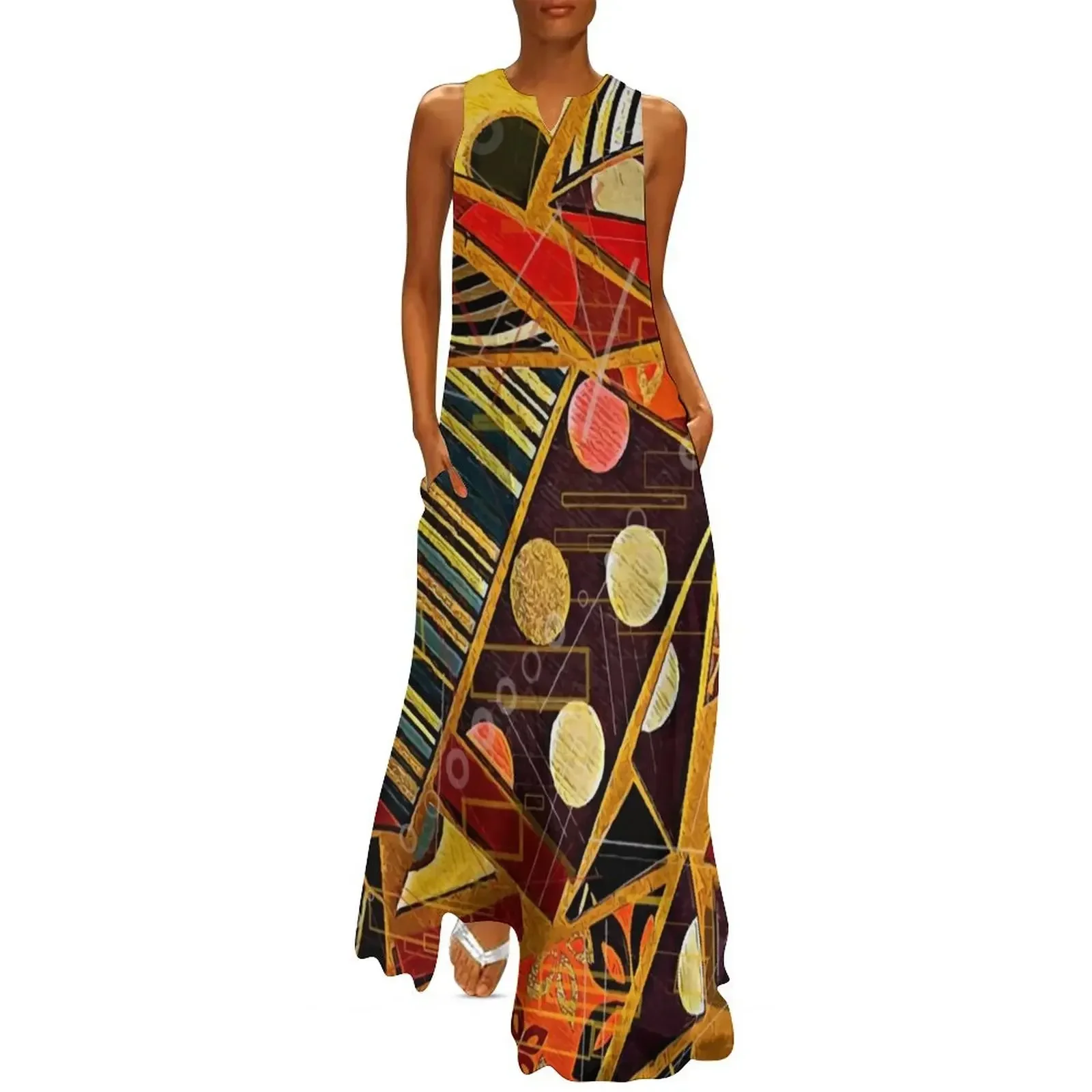 

Paper festival Long Dress Women's summer long dress loose summer dress summer dresses womens 2025 women clothes