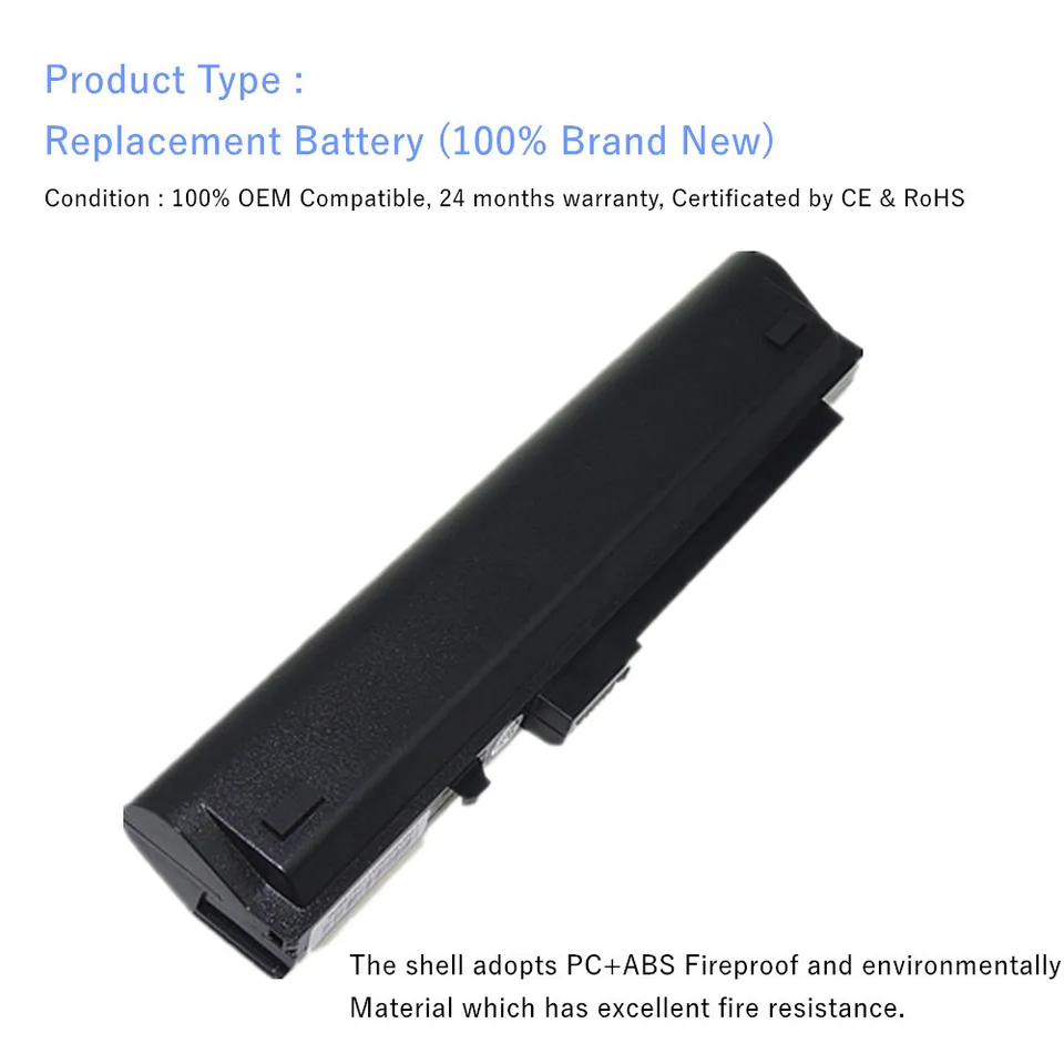 Batteria UM08A31 UM08A72 UM08A73 UM08A74 Per Acer Aspire One – Compatibile Con KAV10, KAV60, ZG5, D150, AOA150 E Molti Modelli