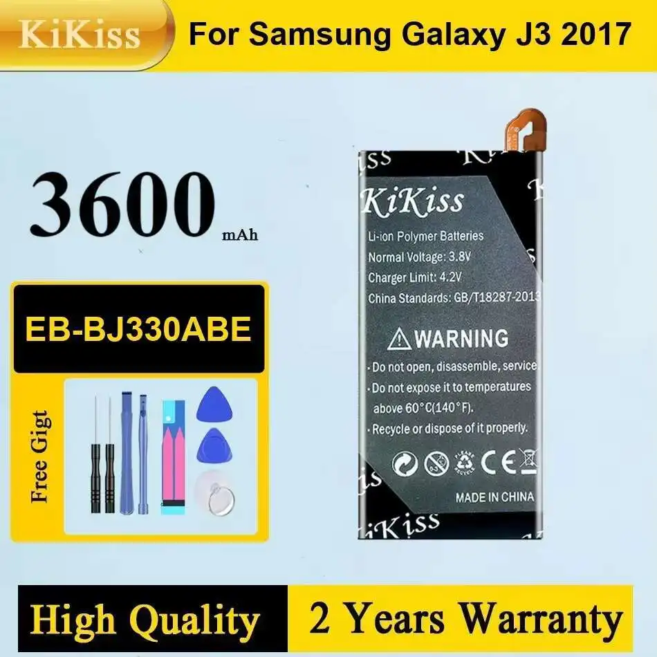 

Аккумулятор для мобильного телефона EB-BJ330ABE для Samsung Galaxy J3 2017 SM-J330 J3300 SM-J3300 SM-J330F/DS SM-J330FN SM-J330G SM-J330L