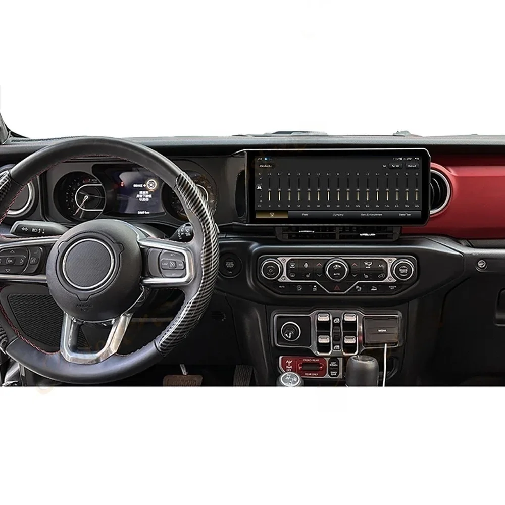 

Android 14 Car Radio For Jeep Wrangler JL Gladiator 2018-2021 GPS Navigation Multimedia Player Receiver Carplay DSP Head Unit