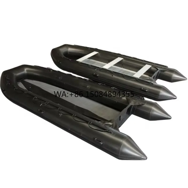 OEM 6M 19.6FT Rubber Inflatable Boat - Aluminum Floor, Customized Color, Low-Cost Yacht for Sports & ing