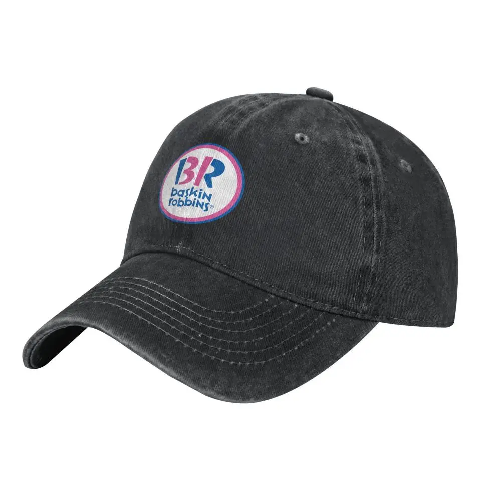 NEW Baskin Robbins Baseball Cap Men Women Snapback Trucker Fashion Mesh Hat Outdoor Sport Running Adjustable Gift