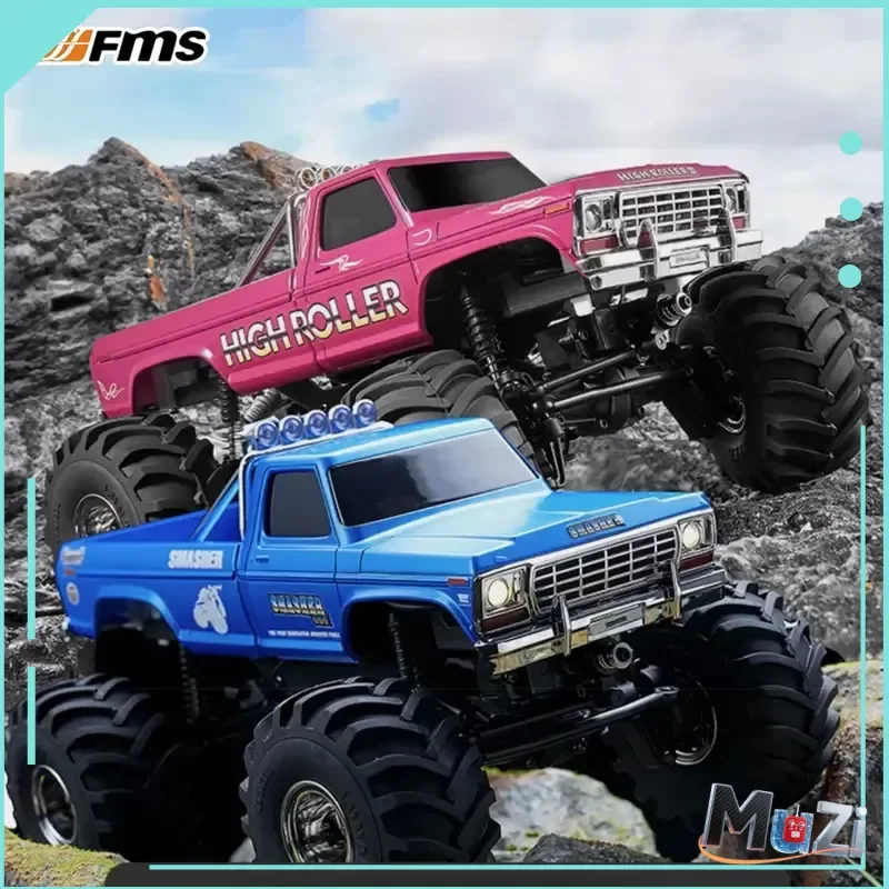 

FMS Crusher V2 1/24FCX24 Полный привод Электрический внедорожный альпинистский автомобиль Вездеход Трэверс Модель автомобиля Игрушки RTR Игрушки