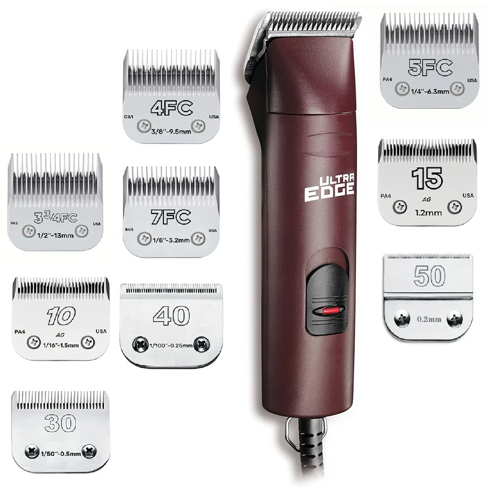 3F 4F 5F 7F المهنية الحيوانات الأليفة المقص شفرة استبدال A5 شفرة تناسب معظم Andis AG AG2 AGCC AGC2 MBG سلسلة الحيوان كليبرز
