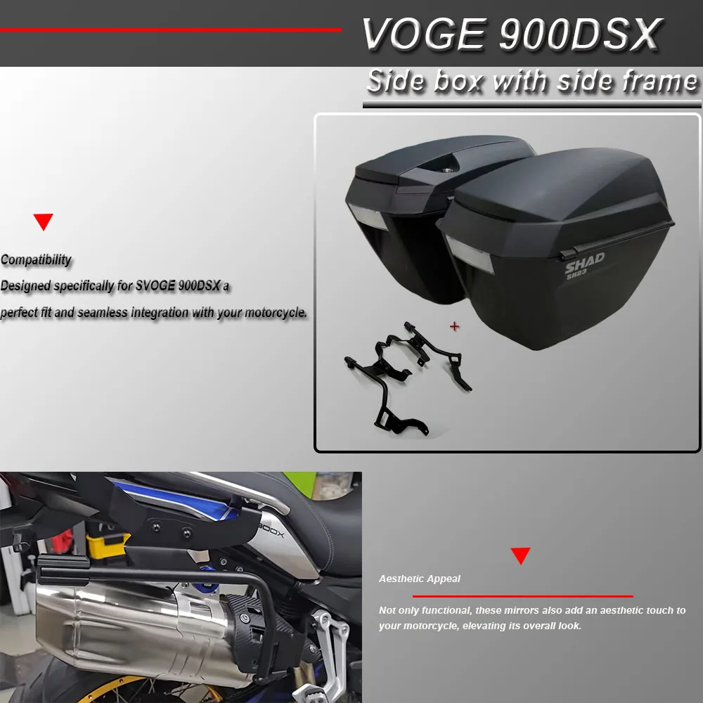 

Кронштейн для установки бокового кофра на мотоцикл Voge DS900X / DSX900 / DS 900 X / 900 DSX