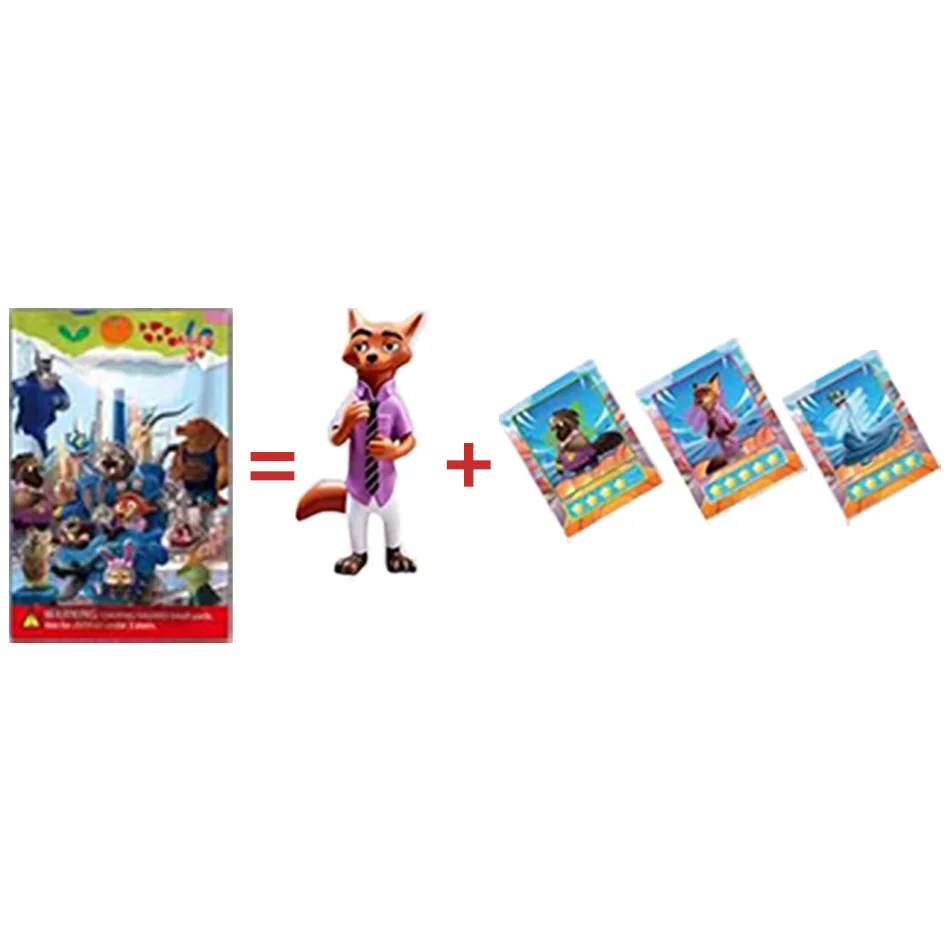 2025 New Zootopia Judith Nick Trendy Blind Box Blind Box Gift Toy Model Anime Collection Ornament