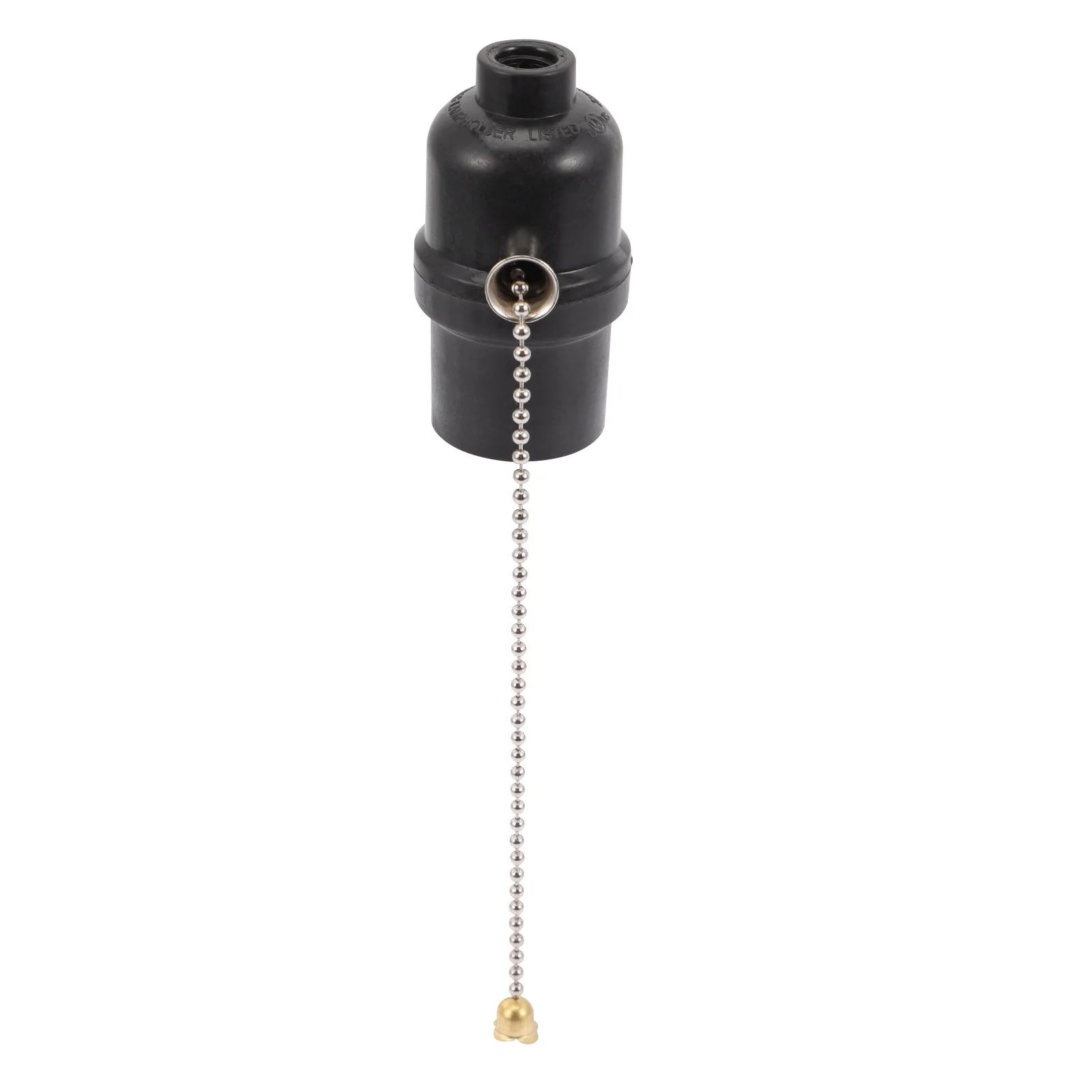 E27 Drawstring Lamp Holder Socket Replacement Accessory Lampholder with Pull Chain Ceiling Light