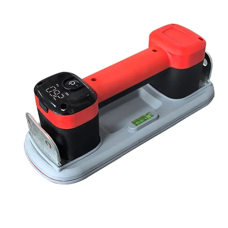 Elektrischer Vakuum-Saugnapf mit LED-Intelligentanzeige, 300 kg Tragkraft, automatische Luftzufuhr, Werkzeug zur Reparatur von Bodenfugen, Saugnapf für Glas und Fliesen mit Metallrahmen.