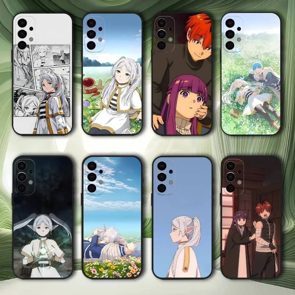 

Anime F-Frieren Beyond Journeys End Phone Case For Samsung S25,S24,S21,S22,S23,S30,Ultra,S20,Plus,Fe,Lite,5G Black Cover