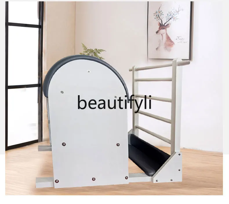 

Pilates Oak Ladder Barrel Equipment Yoga Studio Fitness Shaping Personal Training Special Pilates Ladder Barrel Trainer