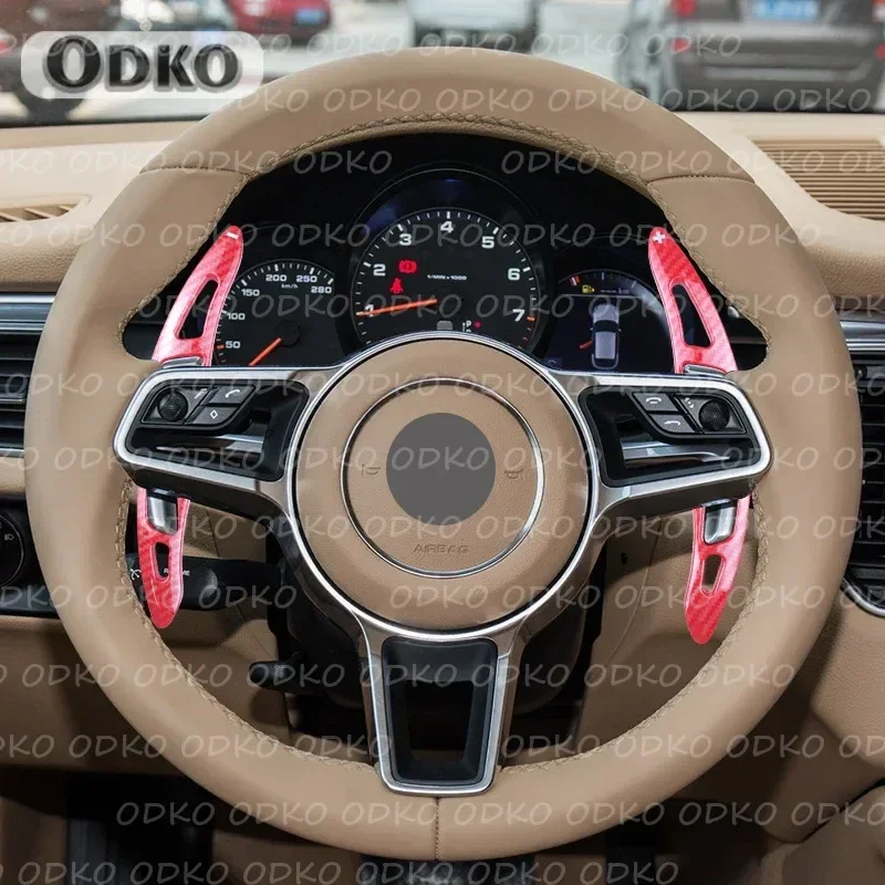 

Car Steering Wheel Shifter Paddle For Panamera Cayenne GTS 918 Spyder Boxster Porsche 911 997 996 718 Sports DSG Extension Shift