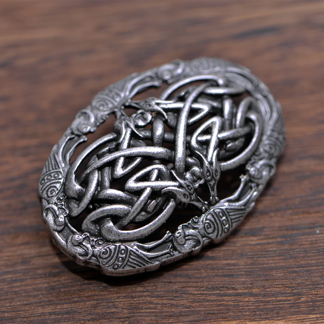 Imagem -06 - Langhong-norse Viking Broche para Homens e Mulheres Talismã Jóias Retro Suécia Turtle Broche 10 Pcs