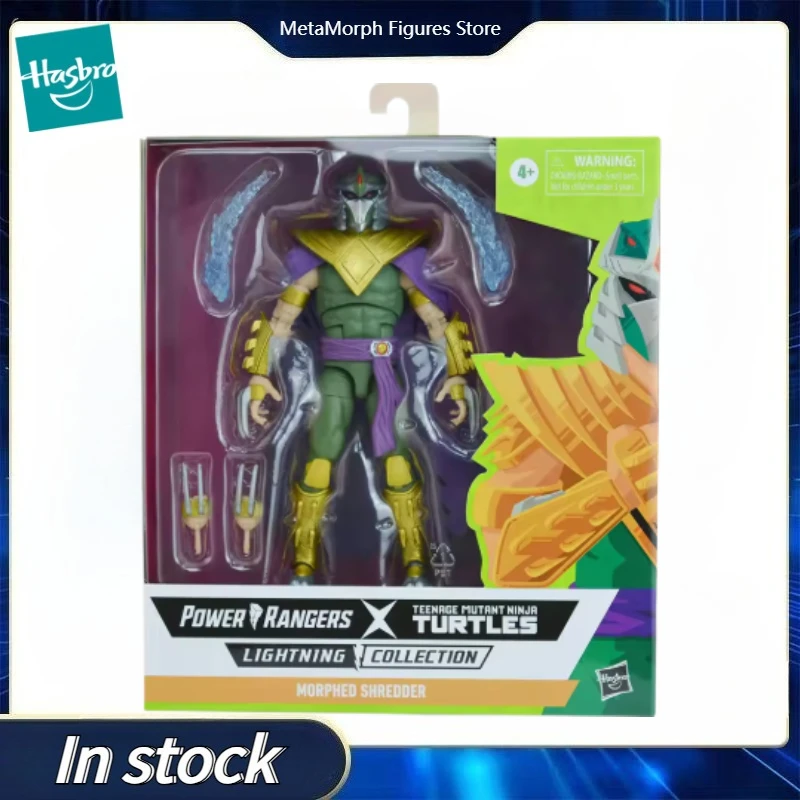 

Оригинальная коллекционная фигурка Hasbro Power Rangers Lightning Collection MORPHED SHREDDER, модель аниме-персонажа