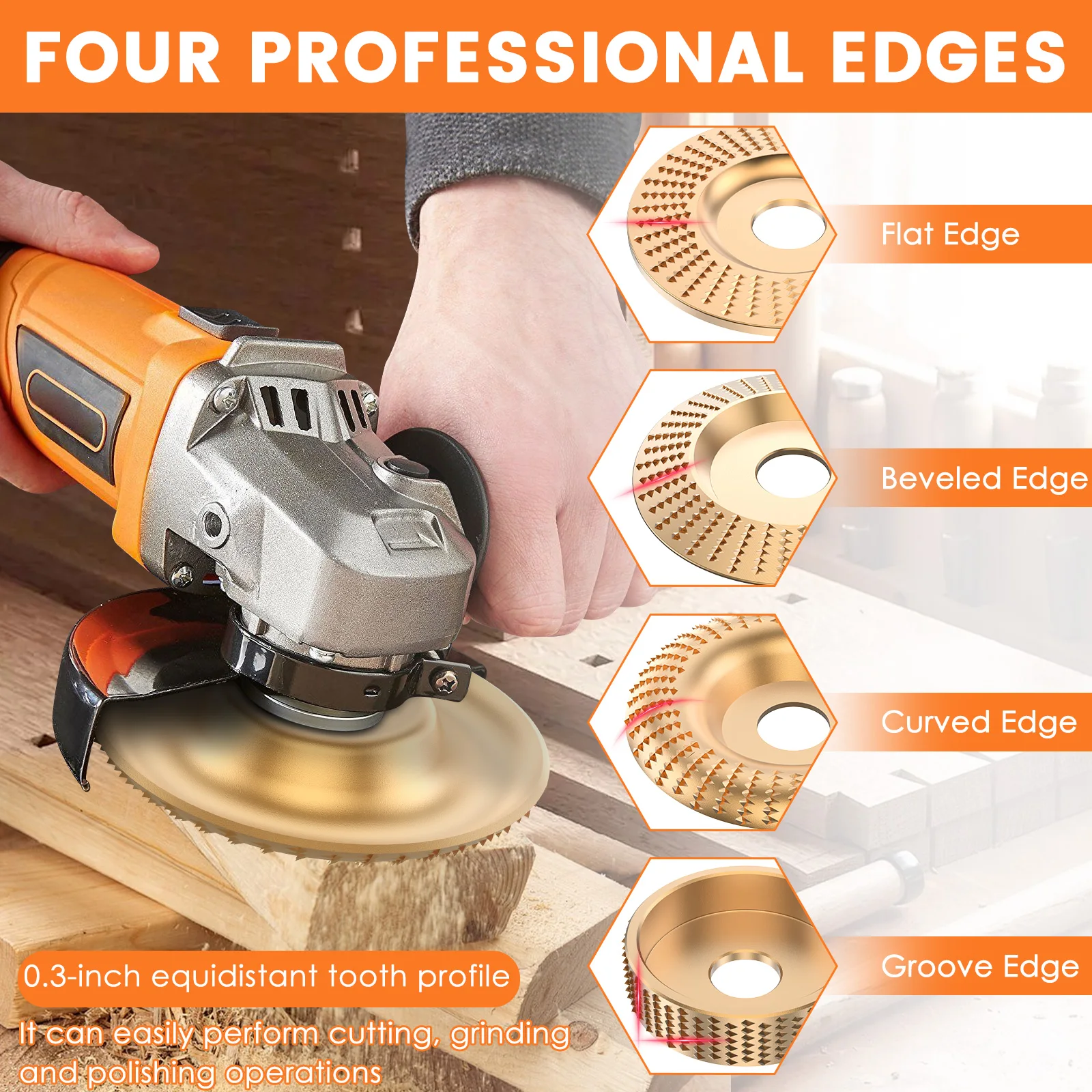 طحن عجلة قرص الطحن زاوية طاحونة النجارة تلميع القرص مع نتوءات طحن عجلة الرملي القرص الدورية القرص مجموعة