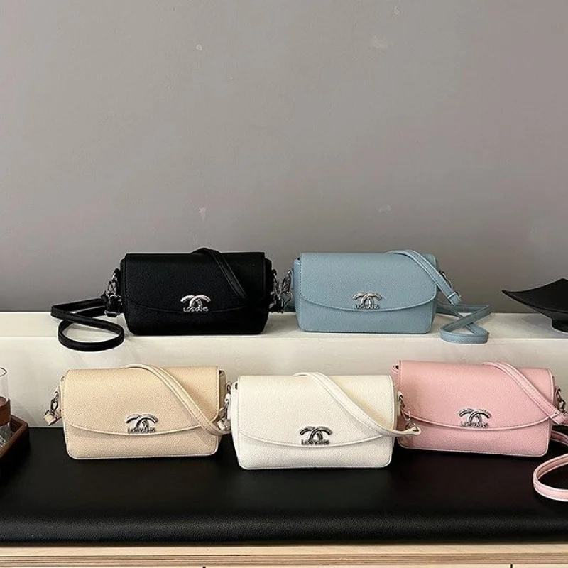 

High-End Luxury Brand Ladies Messenger Bag Leather Elegant Famous Designer Elegant Lining Trendy Vintage Daily Bag​