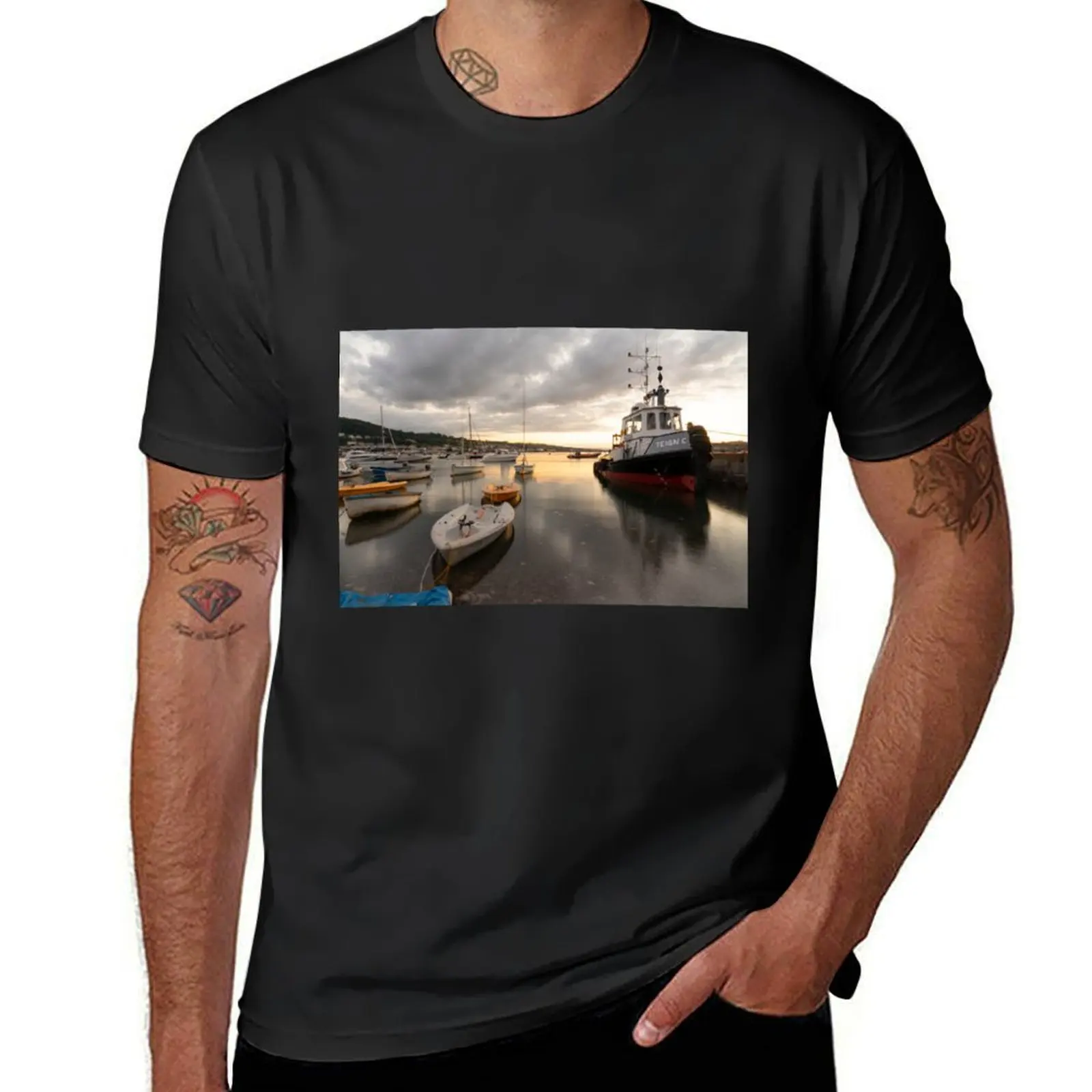 Teignmouth Twilight Trawler T-Shirt boys whites vintage Blouse cute clothes mens clothing