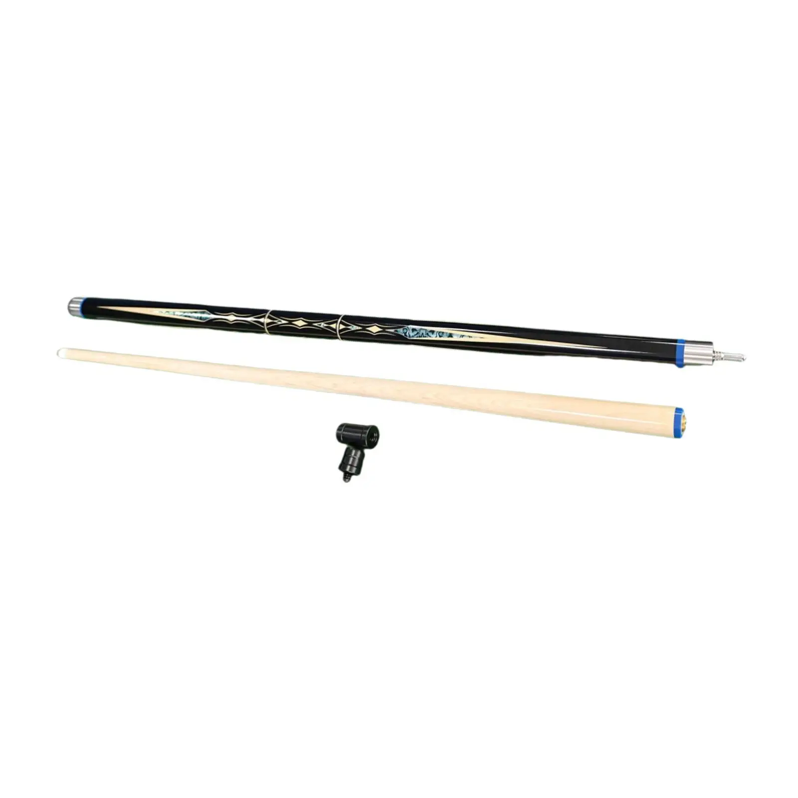 Pool Cue Professional 1/2 Split Segmented 58" for Beginners Adults Training