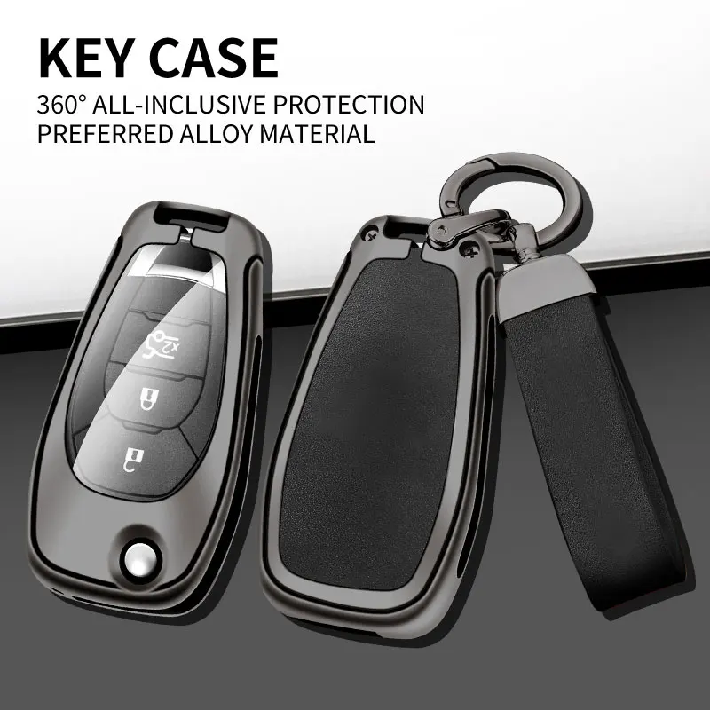 Car Key Cover For Chevrolet Cruze Malibu Onix RS Spark Aveo view 6