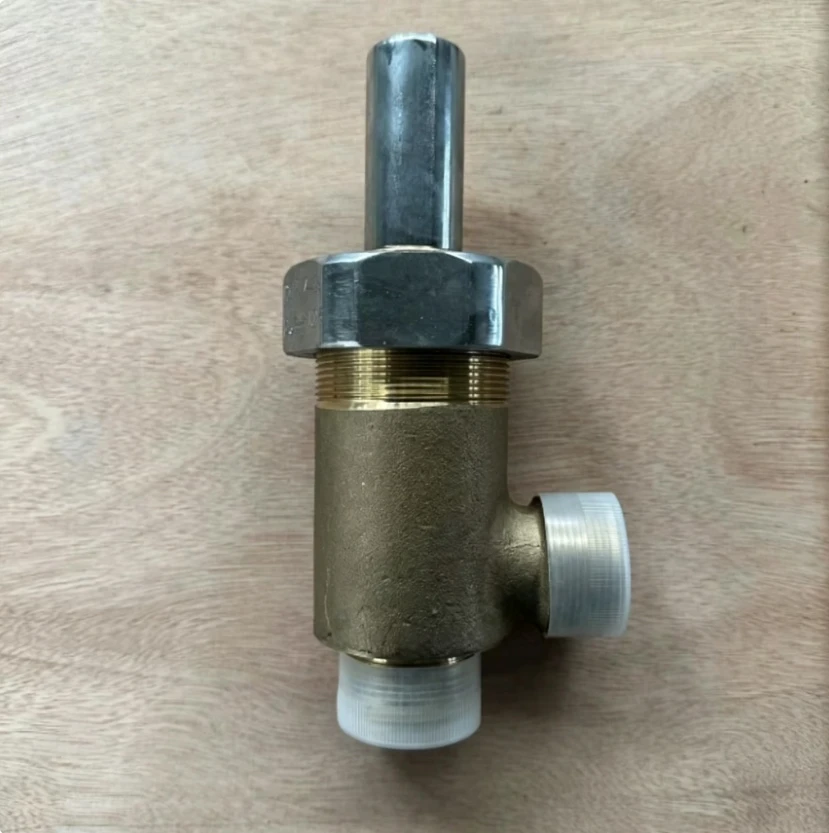 CB907-94 Externally Threaded Bronze Right Angle Liquid Safety Valve Marine Right Angle Safety Valve