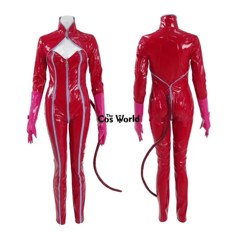 Persona 5 Anne Takamaki Panther Red Jumpsuits Bodysuit Tights Uniform Outfit Games Cosplay Costumes