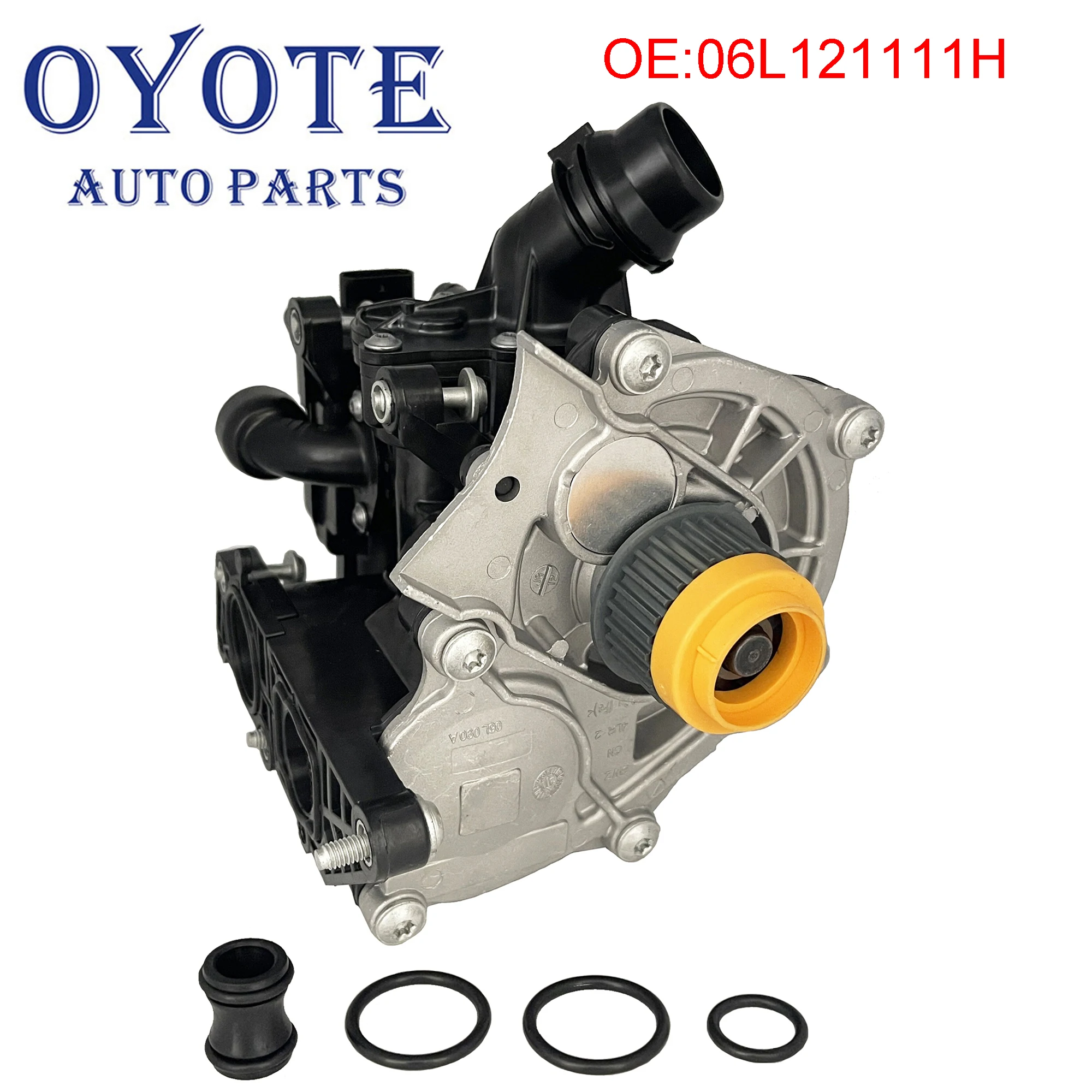 OYOTE 06L121111H 06K121600E 06K121600D Car Thermostat Water Pump Housing Assy Kits For VW Golf Passat A3 A4 A6 Q3 Q5 2012-2021