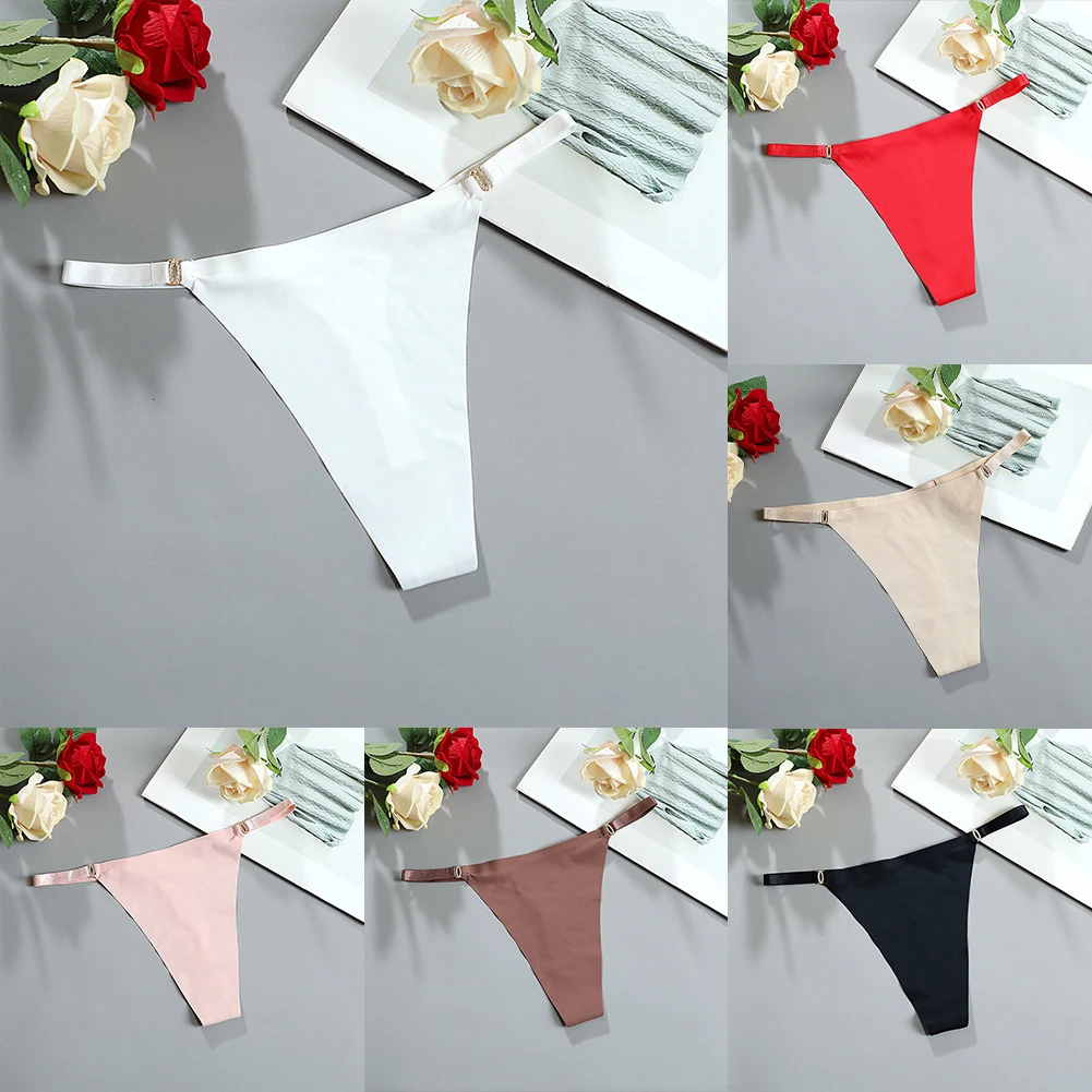 

Женские сексуальные трусы-стринги из ледяного шелка с низкой талией, прозрачное нижнее белье, мини-трусы, сетчатые стринги, мягкое нижнее белье с Т-образной спинкой, Tangalar Tpan