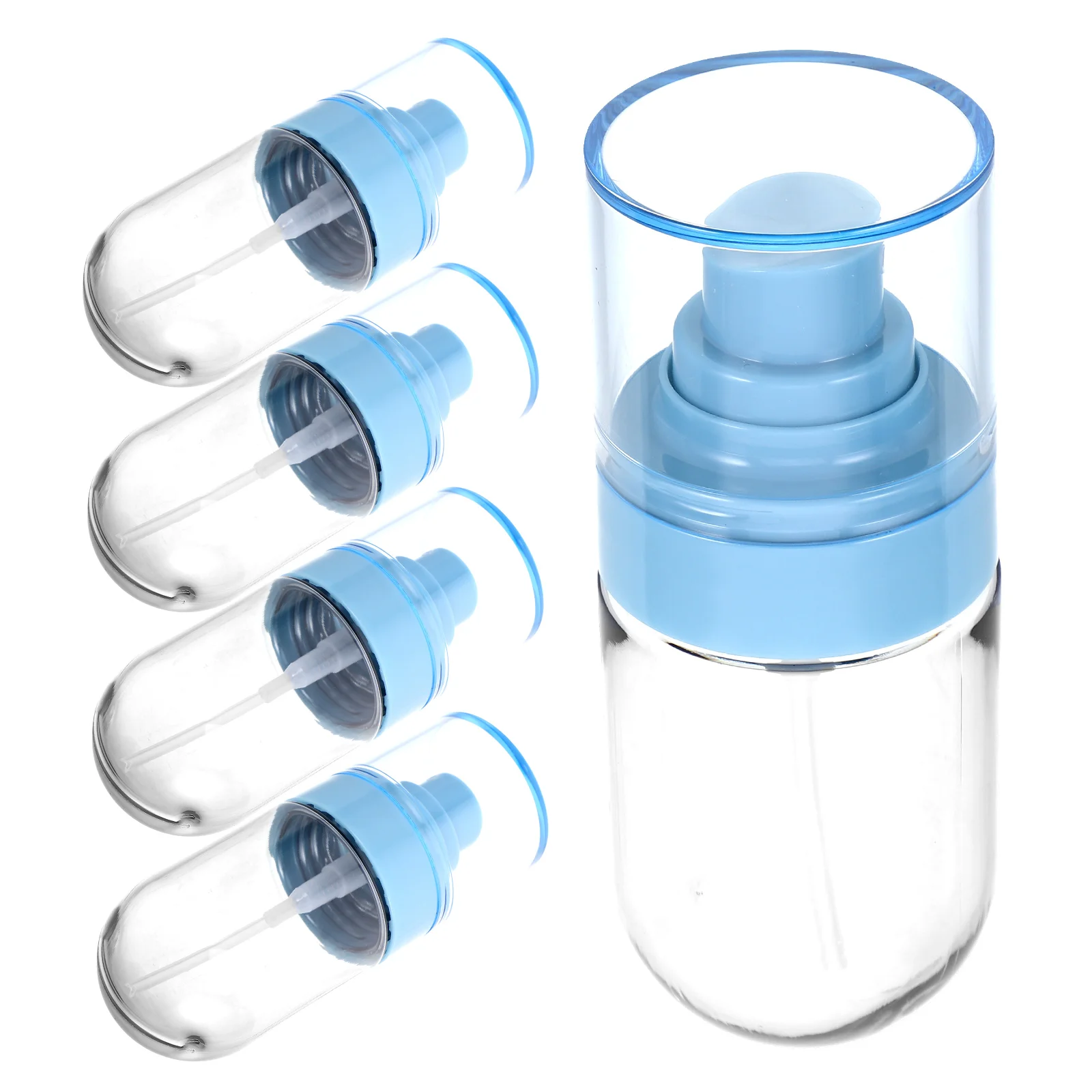 

5pcs Portable Perfume Spray Bottle Empty Refillable Essential Oil Travel Atomizer Fine Mist Container Plastic Makeup